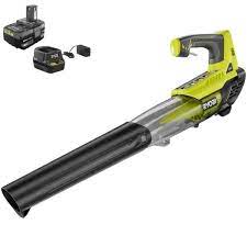 Photo 1 of RYOBI
ONE+ 18V 100 MPH 280 CFM Cordless Battery Variable-Speed Jet Fan Leaf Blower with 4.0 Ah Battery and Charger