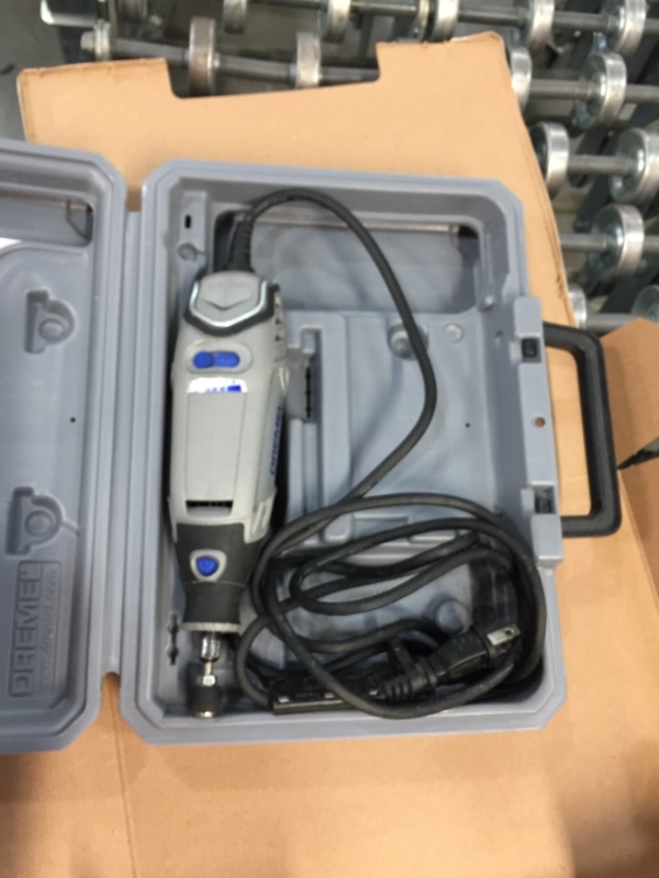 Photo 2 of **INCOMPLETE**Dremel 3000 Series 1.2 Amp Variable Speed Corded Rotary Tool Kit with 25 Accessories and Carrying Case**TOOL  ONLY**