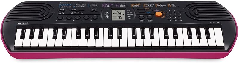 Photo 1 of Casio SA-78 Mini 44 Keys Keyboard - Pink
