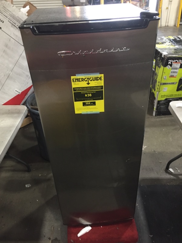 Photo 3 of Frigidaire
6.5 cu. ft. Upright Freezer in VCM Stainless Steel Look
