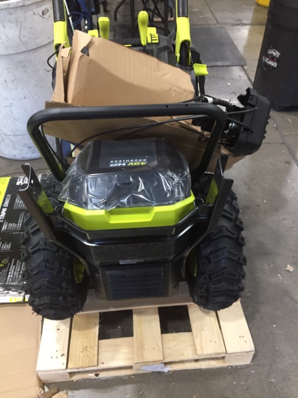 Photo 2 of RYOBI
40V HP Brushless Cordless Electric 24 in. Self-Propelled 2-Stage Snow Blower - (4) 6.0 Ah Batteries & Dual-Port Charger