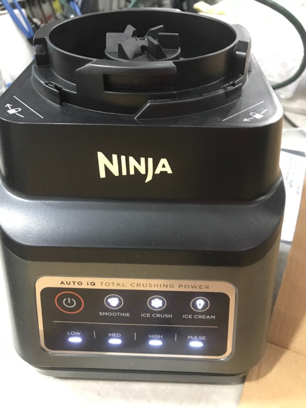 Photo 5 of Ninja BN701 Professional Plus Bender, 1400 Peak Watts, 3 Functions for Smoothies, Frozen Drinks & Ice Cream with Auto IQ, 72-oz.* Total Crushing Pitcher & Lid, Dark Grey
