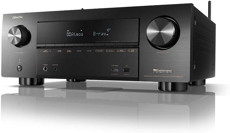 Photo 1 of ***PARTS ONLY*** Denon AVR-X3600H UHD AV Receiver (2019 Model) - 9.2 Channel, 105W Each | NEW Virtual Height Elevation, Dual Subwoofer Outputs | Airplay 2 Alexa & HEOS
