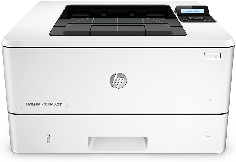 Photo 1 of HP LaserJet Pro M402dn Laser Printer with Built-in Ethernet & Double-Sided Printing, Amazon Dash replenishment ready (C5F94A), A4
