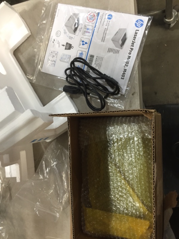 Photo 1 of HP LaserJet Pro M402dn Laser Printer with Built-in Ethernet & Double-Sided Printing, Amazon Dash replenishment ready (C5F94A), A4
