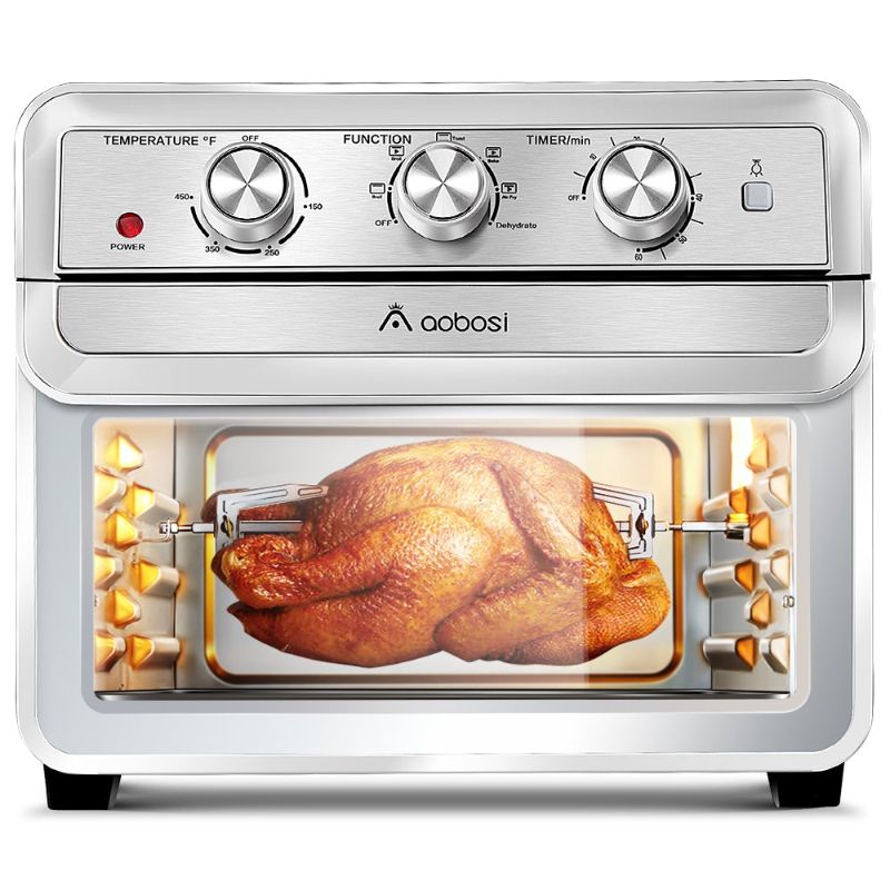 Photo 1 of Aobosi Air Fryer Oven Rotisserie Convection Oven Countertop Pizza Oven