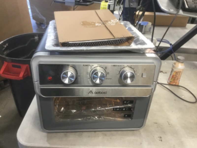 Photo 4 of Aobosi Air Fryer Oven Rotisserie Convection Oven Countertop Pizza Oven