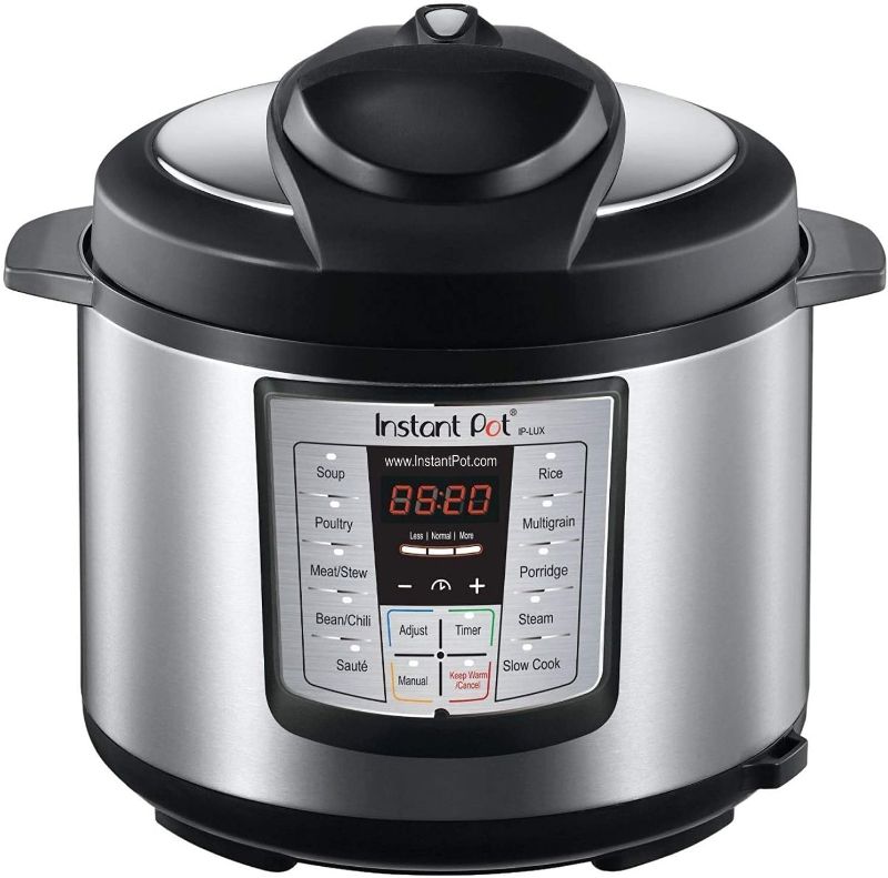 Photo 1 of Instant Pot Lux 6-in-1 Electric Pressure Cooker, Slow Cooker, Rice Cooker, Steamer, Saute, and Warmer|6 Quart|12 One-Touch Programs
