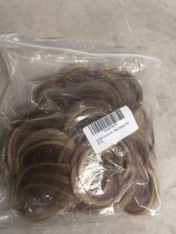 Photo 1 of FESHFEN Messy Bun Hair Piece Hair Bun Scrunchies 
