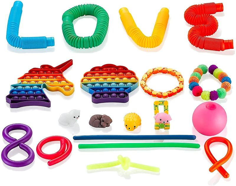 Photo 1 of Bulingbuling Sensory Fidget Toys 20pcs 