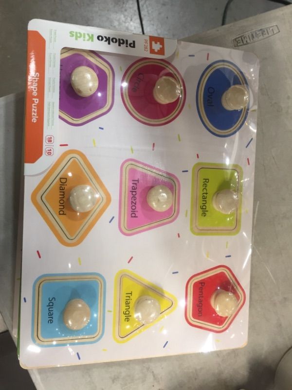 Photo 2 of Pidoko Kids Geometric Shapes Puzzle