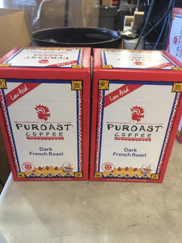 Photo 1 of 2 pack Puroast Low Acid Coffee Single-Serve Pods