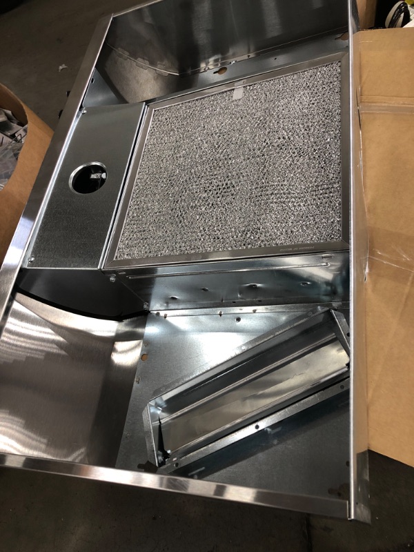 Photo 1 of (DENTED; MISSING HARDWARE)
AR1 Series 30 in. 270 Max Blower CFM 4-Way Convertible Under-Cabinet Range Hood with Light in Stainless Steel