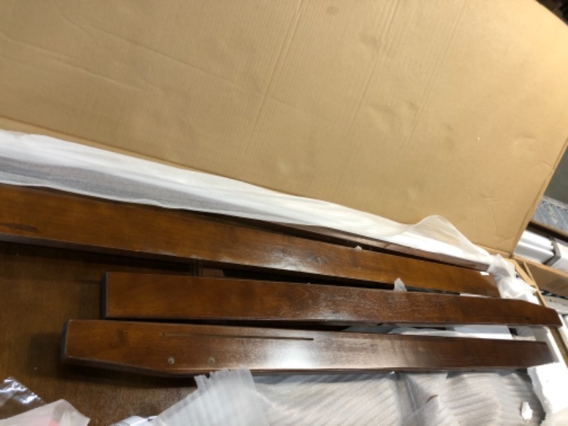 Photo 3 of Atlantic Furniture Madison Headboard, Queen, Walnut,AR286844
