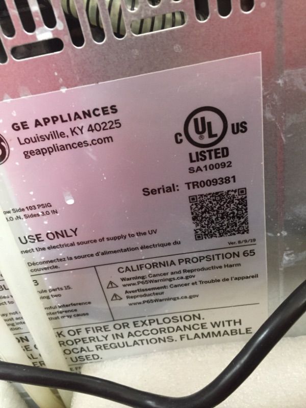 Photo 2 of **PARTS ONLY**
GE Profile Opal | Countertop Nugget Ice Maker | Portable Ice Machine Complete with Bluetooth Connectivity | Smart Home Kitchen Essentials | Stainless Steel Finish | Up to 24 lbs. of Ice Per Day
