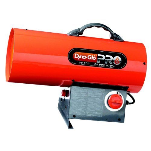 Photo 1 of **NEW**
Dyna-Glo Pro 30K-60K BTU Propane Forced Air Heater, Black
