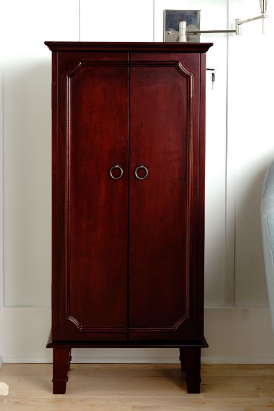 Photo 1 of **NEW**
Cabby Fully Locking Standing Jewelry Armoire - Cherry
