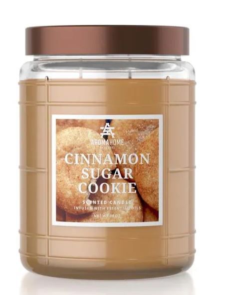 Photo 1 of ***SOLD AS IS***
3 EA 18 oz. Cinnamon Sugar Cookie Scented Candle Jar