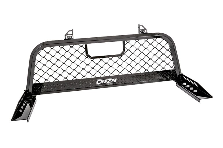 Photo 1 of **GOOD CONDITON**, **MISSING COMPONENTS**
Aluminum Front Truck Racks – Black
