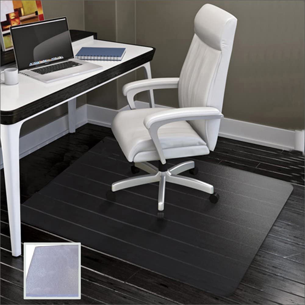 Photo 1 of SHAREWIN Large Office Chair Mat for Hard Floors - 59''x47'',Heavy Duty Clear Wood/Tile Floor Protector PVC Transparent by SHAREWIN
