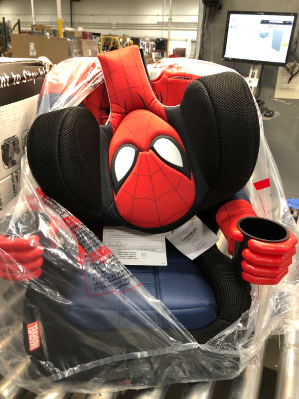 Photo 2 of KidsEmbrace 2-in-1 Harness Booster Car Seat, Marvel Spider-Man , Black
