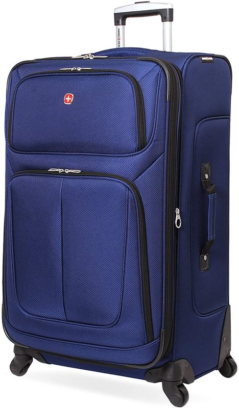 Photo 1 of SwissGear Sion Softside Expandable Carry-On Spinner Luggage, 28 Inch (11.1 lbs)
