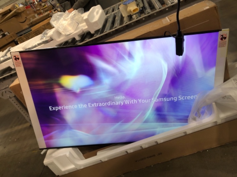 Photo 2 of SAMSUNG 55-Inch Class QLED Q70A Series - 4K UHD Quantum HDR Smart TV with Alexa Built-in (QN55Q70AAFXZA, 2021 Model)
