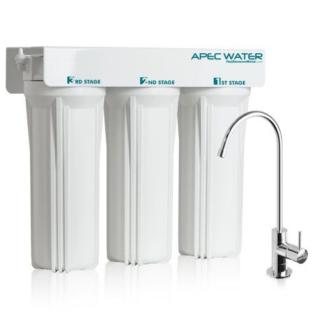 Photo 1 of ***USED***
APEC Water Systems WFS-Series Super Capacity Premium Quality 3-Stage Under Counter Water Filtration System, White
