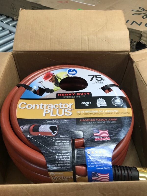 Photo 2 of ***NEW***
SWAN PRODUCTS LLC 3/4 in. Dia. X 75 Ft. Professional Grade Contractor Plus Hose
