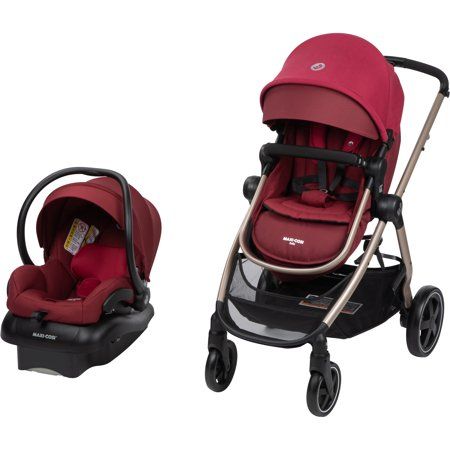 Photo 1 of Maxi-Cosi Zelia 5-in-1 Modular Travel System, Radish Ruby
