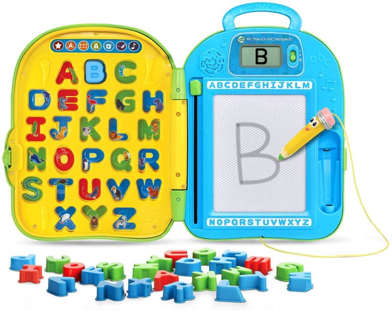 Photo 1 of LeapFrog Mr. Pencil's ABC Backpack, GREEN