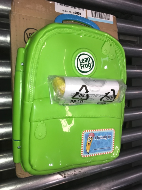 Photo 2 of LeapFrog Mr. Pencil's ABC Backpack, GREEN