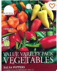 Photo 1 of ***SOLD AS IS***
Stover Cooking Peppers & Salsa Peppers Seed Pack (10pk)