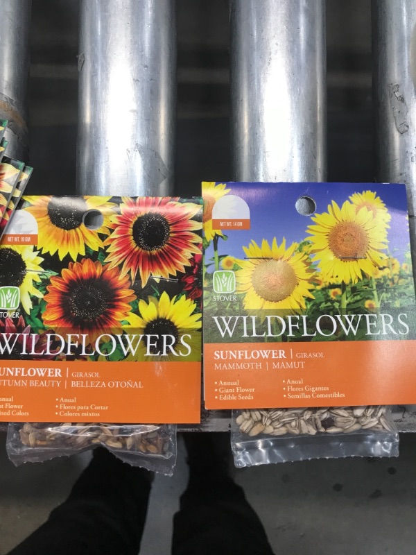 Photo 1 of ***SOLD AS IS***
Stover Sunflower Seed Pack (15pk)