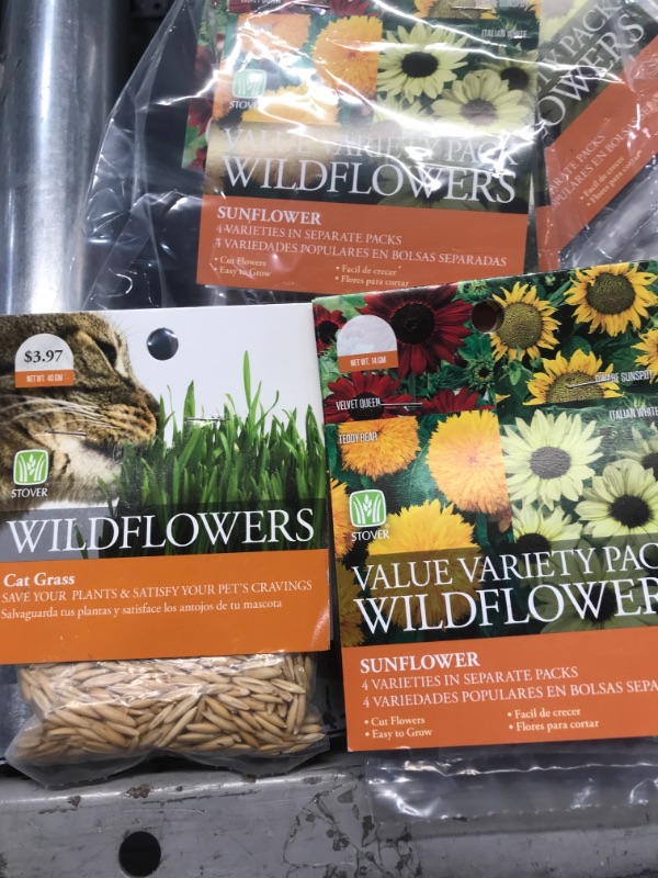 Photo 1 of ***SOLD AS IS***
Stover Variety Wildflower Seed Pack (10pk)