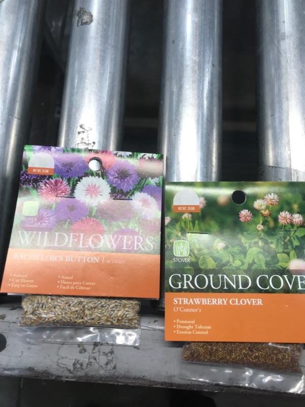 Photo 1 of ***SOLD AS IS***
Stover Variety Wildflower & Cover Ground Seed Pack (15pk)