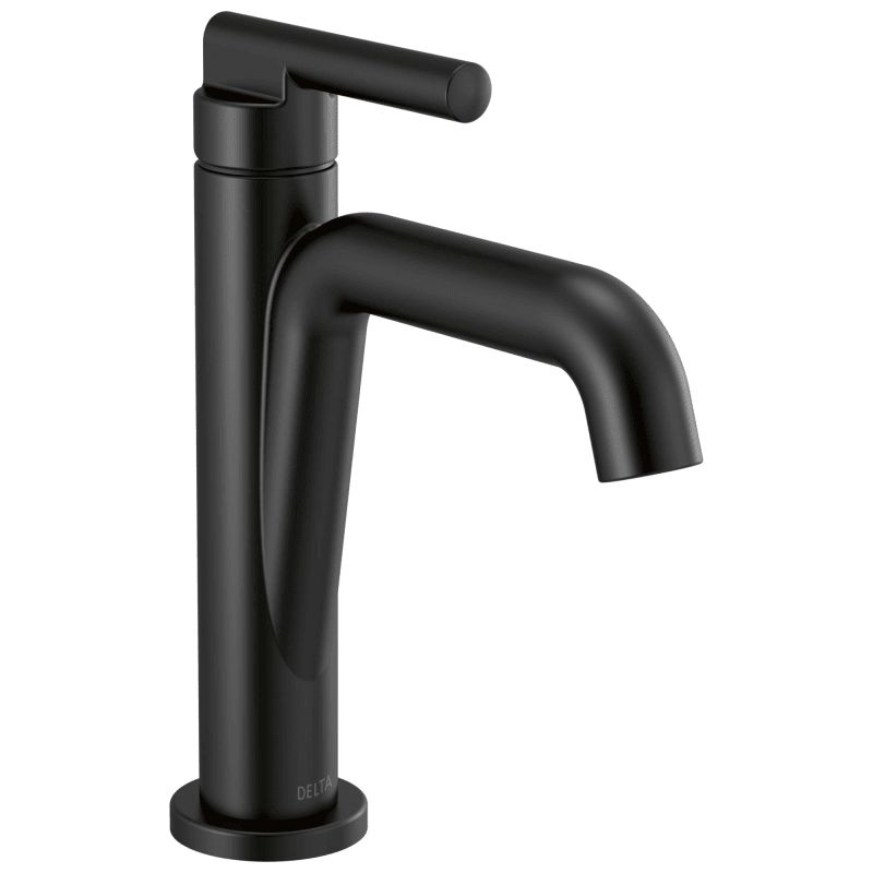 Photo 1 of ***USED***
Delta Nicoli Single Hole Single-Handle Bathroom Faucet in Matte Black
