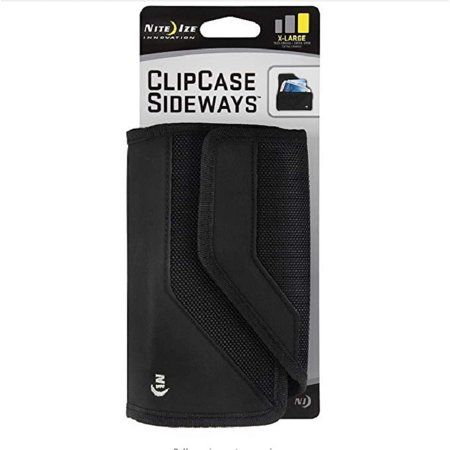 Photo 1 of ***SOLD AS IS***
Nite Ize Clip Case Sideways Phone Holster - Protective, Clippable Phone Holder for Your Belt or Waistband - Extra Large - Black (3EA)
