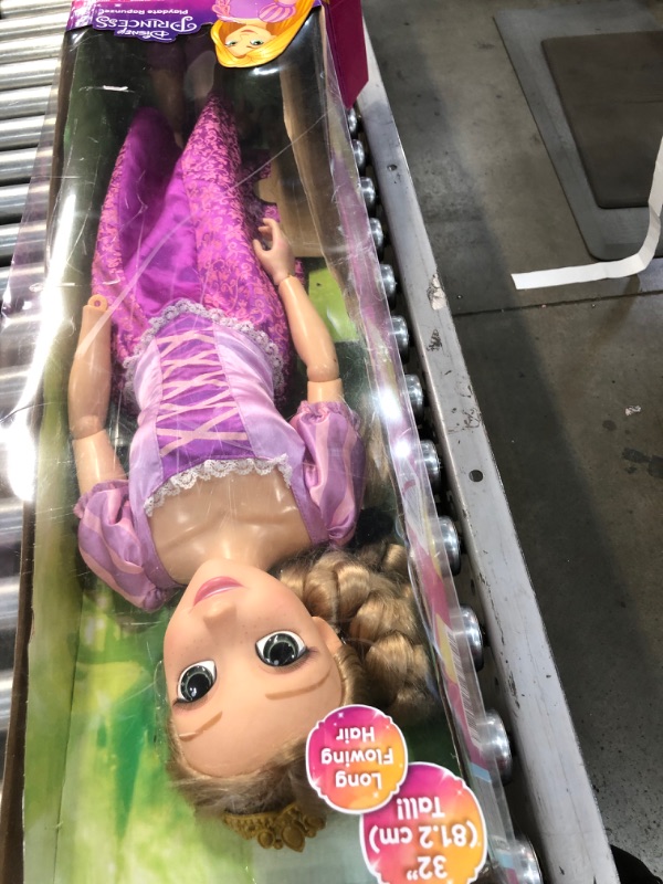 Photo 3 of Disney Princess 32" Playdate Rapunzel Doll  ***MINOR DAMAGE SEE PICTURE***