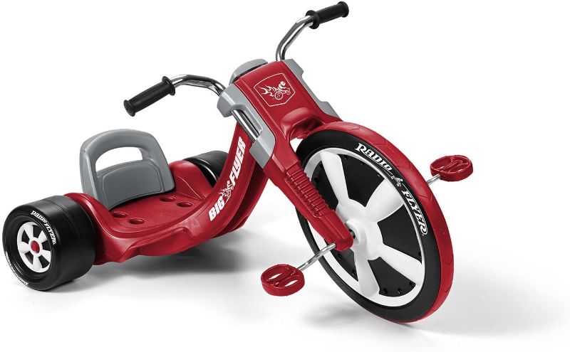 Photo 1 of **missing components and hardware**
Radio Flyer Deluxe Big Flyer, Outdoor Toy for Kids Ages 3-7 , Red

