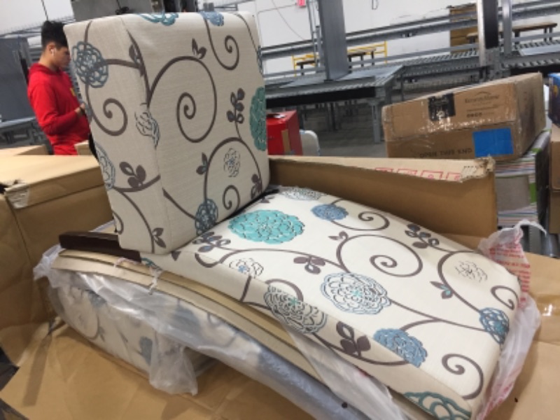 Photo 4 of **HARDWARE IS SCATTERED THROUGHOUT THE BOX**
Christopher Knight Home Pertica Fabric Dining Chairs, 2-Pcs Set, White And Blue Floral
