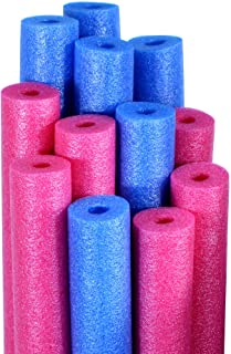 Photo 1 of Robelle Pool Water Noodles Blue and Pink 12-Pack