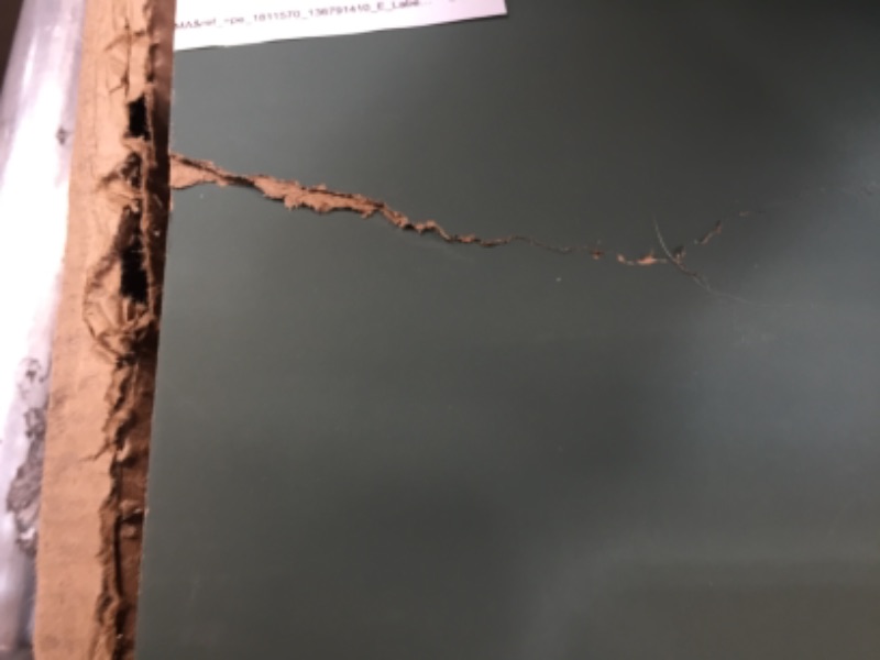 Photo 1 of childs easel with white board and chalkboard ( damaged) 
