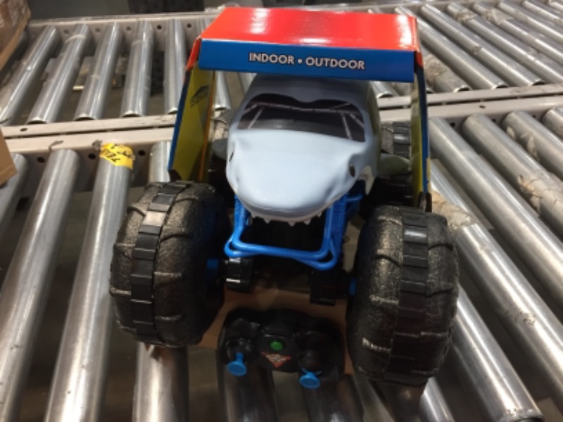 Photo 3 of Monster Jam, Official Megalodon Storm All-Terrain Remote Control Monster Truck