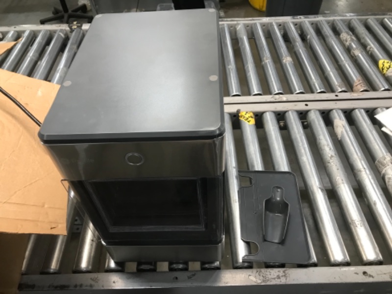 Photo 3 of ***PARTS ONLY*** GE Profile Opal | Countertop Nugget Ice Maker | Portable Ice Machine Complete with Bluetooth Connectivity | Smart Home Kitchen Essentials | Stainless Steel Finish | Up to 24 lbs. of Ice Per Day
