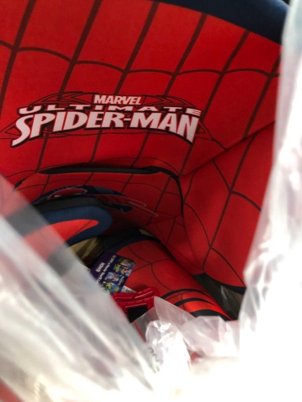 Photo 2 of KidsEmbrace Marvel Ultimate Spider-Man High Back Booster Car Seat