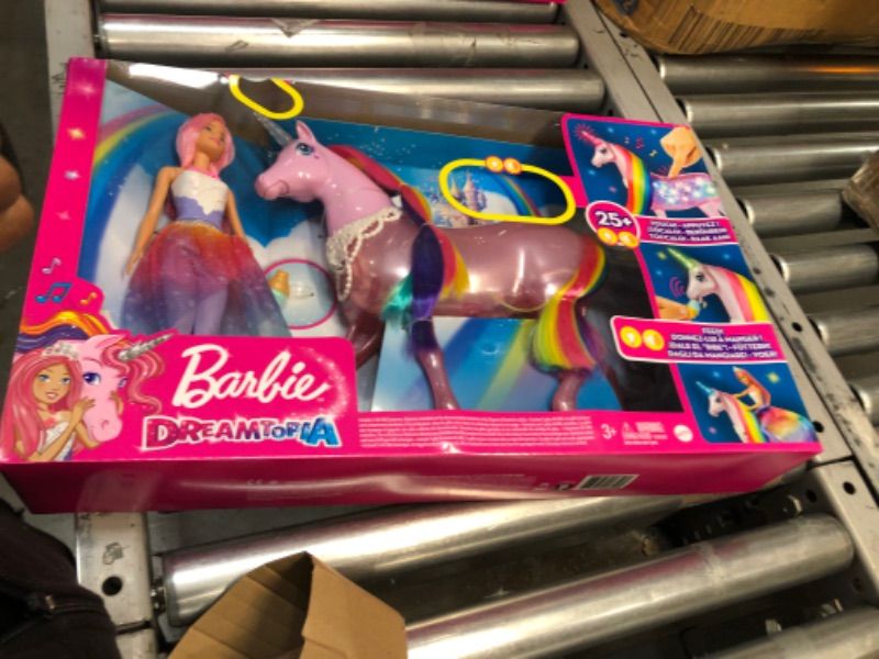 Photo 2 of Barbie Dreamtopia Magical Lights Unicorn(NEW)