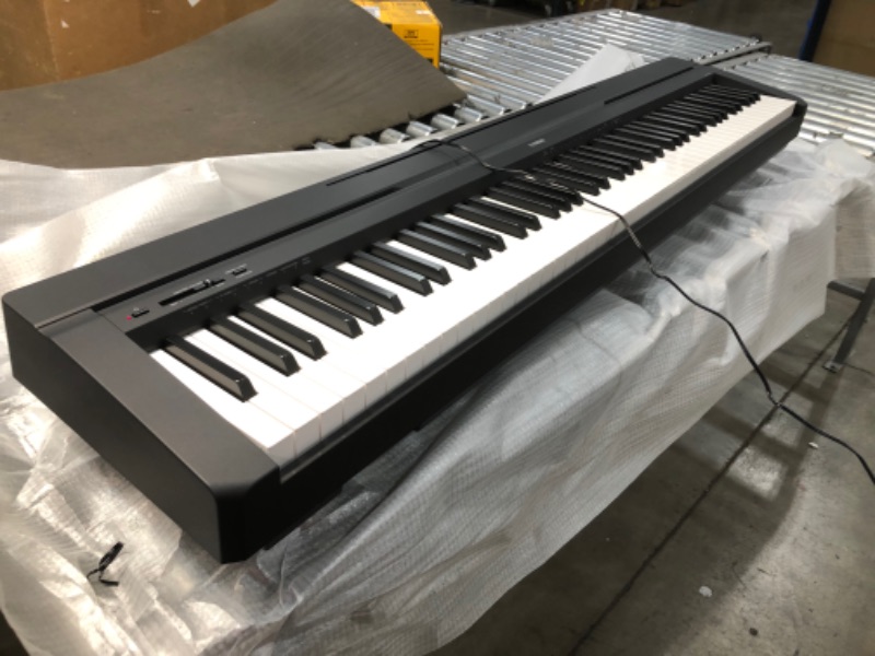 Photo 2 of Yamaha P71 88-Key Weighted Action Digital Piano with Sustain Pedal and Power Supply