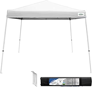 Photo 1 of (TORN CARRY CASE; MISSING STAKES)
Caravan Canopy 21007900010 10x10 V-Series, 10'x10' base; 8'x8' top, White