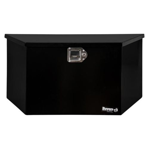 Photo 1 of (DENTED AND SCRATCHED)
Buyers Products Gloss Black Steel Trailer Tongue Truck Tool Box
